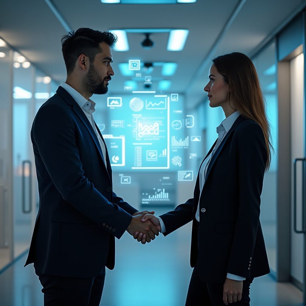 Vista concettuale di dashboard RegTech per controllo e reporting